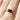 Black Spinel Solitaire Ring - East West 7x5 Emerald Cut
