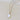Moonstone Pendant Necklace - 8mm Hexagon