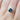 London Blue Topaz Solitaire Ring - 8mm Round